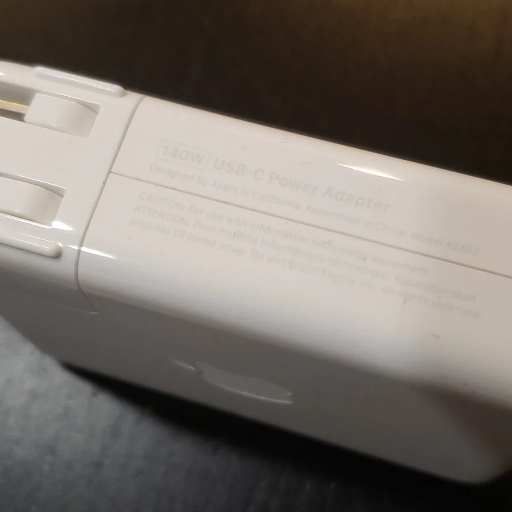 140W USB-C Power Adapter (Apple)
